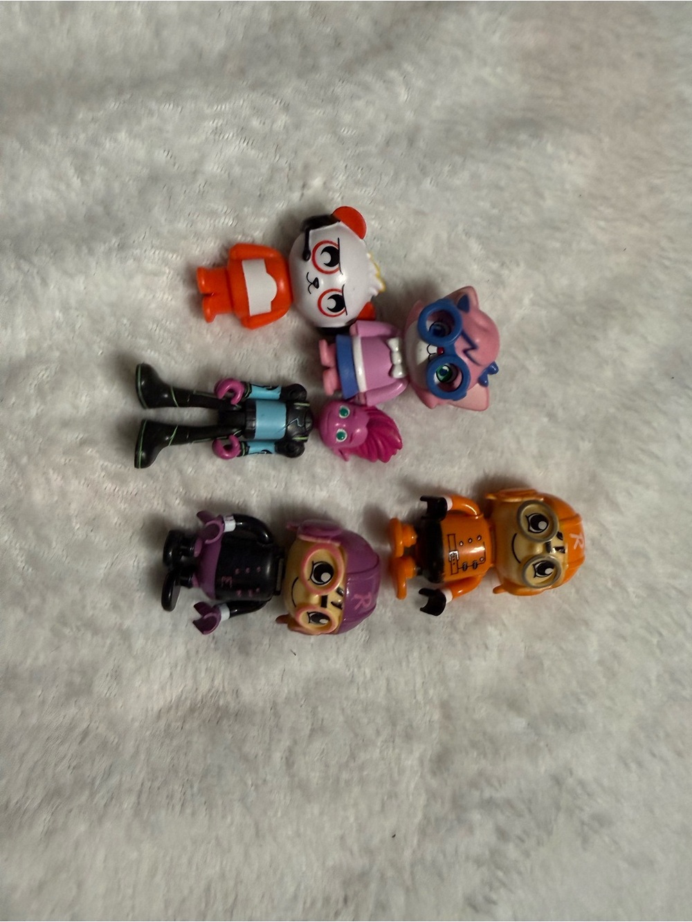 Ryan’s World Mini Figure Lot Panda Combo Panda Gus Robo Combo Collectible Toys